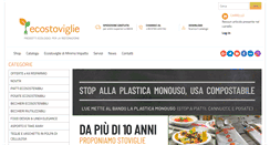 Desktop Screenshot of ecostoviglie.com